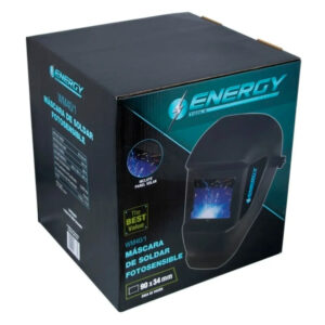ENERGY, CARETA DE SOLDAR FOTOCROMATICA ESTADO VISIBLE DIN 4 VARIACION OSCURECIMIENTO DIN 9-11-13