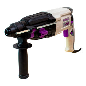 NEO, ROTOMARTILLO TALADRO Y DEMOLEDOR SDS PLUS 3.5J, 1050W, 120V-60HZ, 0-4 900BPM, VEL. VAC. 0-11,000/MIN, CAPACIDAD DE PERFORACION: CONRETO 32MM, MADERA 30MM, ACERO 13MM, ENCASTRE SDS PLUS