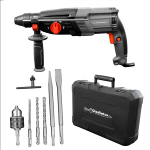GLADIATOR, ROTOMARTILLO ELECTRONEUTAMICO SDS PLUS 4.5J, 900W, 5100BPM, VEL. VACIO 1150RPM 120V 60HZ