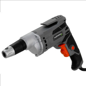 GLADIATOR, ATORNILLADOR PARA TABLA ROCA 1/4" 600W 0-4200RPM VELOCIDAD VARIABLE Y REVERSA CABLE DE 5 METROS