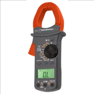 GLADIATOR, MULTIMETRO DOGOTAL CON PINZA AMPERIMETRICA, VOLTAJE AC 600M-6-60-600 750V