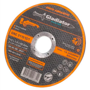 GLADIATOR, DISCO ABRASIVO 115X1.2X22.2